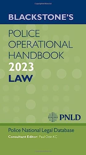 Blackstone's Police Operational Handbook 2023