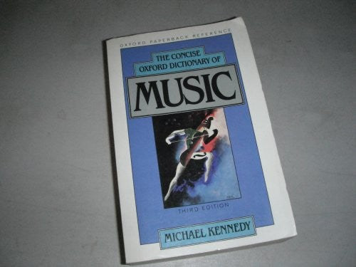 Concise Oxford Dictionary of Music