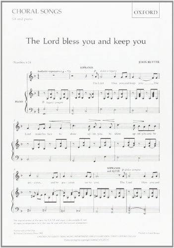 The Lord bless you and keep you