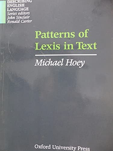 Patterns of Lexis in Text