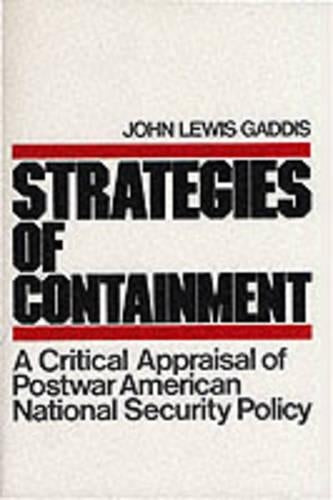 The Strategies of Containment