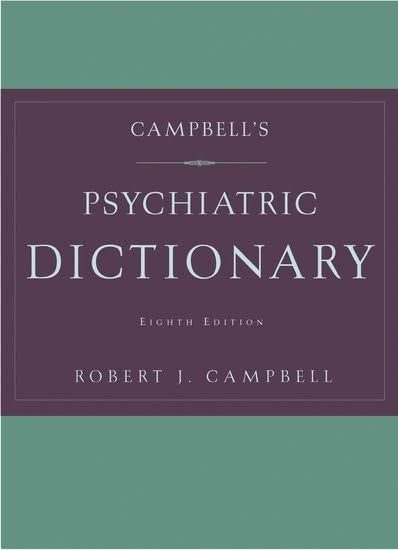 Campbell's Psychiatric Dictionary