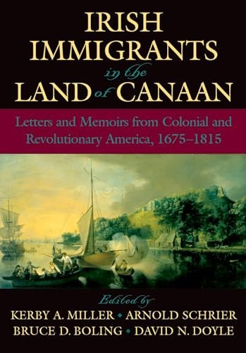 Irish Immigrants in the Land of Canaan
