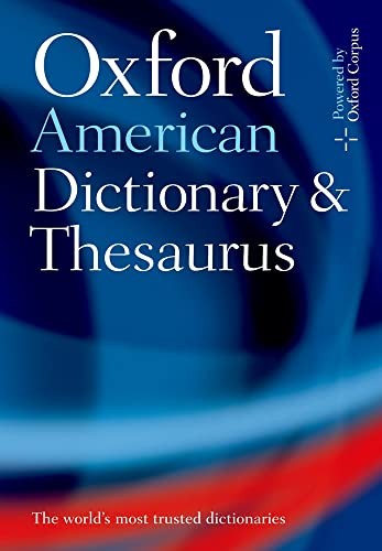 Oxford American Dictionary and Thesaurus with Language G