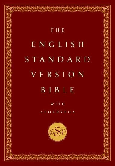 English Standard Version Bible with Apocrypha