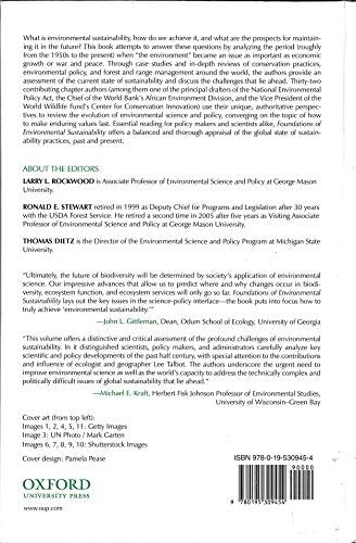 Foundations of Environmental Sustainability