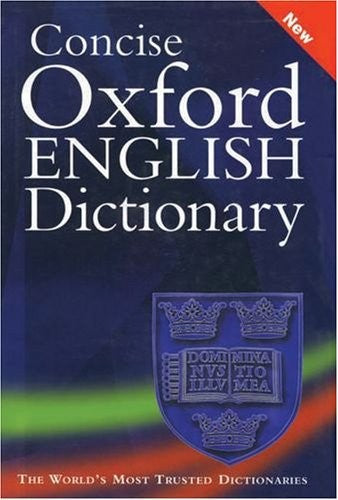 Concise Oxford English Dictionnary