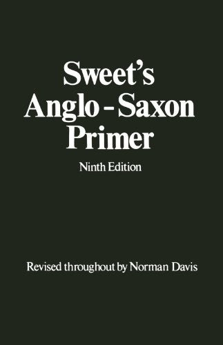 Sweet's Anglo-Saxon Primer