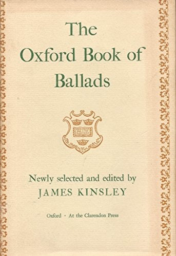 Oxford Book of Ballads
