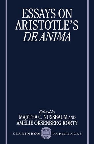 Essays on Aristotle's De Anima