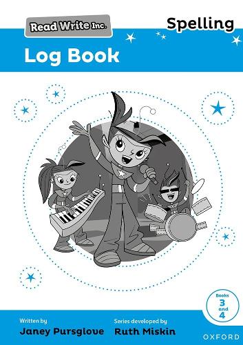 Read Write Inc. Spelling: Read Write Inc. Spelling: Log Book 3-4 (Pack of 5)