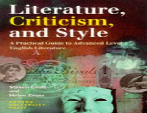 Literature, Criticism and Style