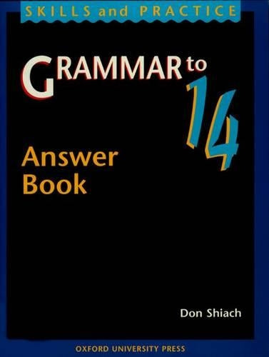 Grammar to 14