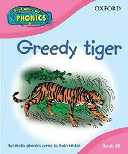 Read Write Inc. Home Phonics Book 4B Greedy Tiger