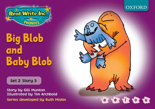 Read Write Inc. Phonics: Purple Set 2 Storybooks: Big Blob and Baby Blob