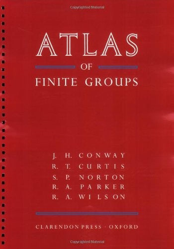 ATLAS of Finite Groups
