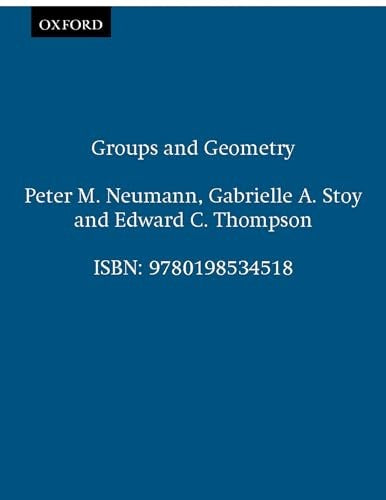 Groups and Geometry