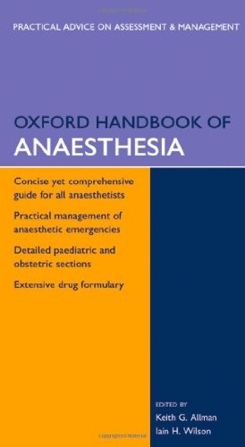 Oxford Handbook of Anaesthesia