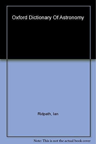 A Dictionary of Astronomy