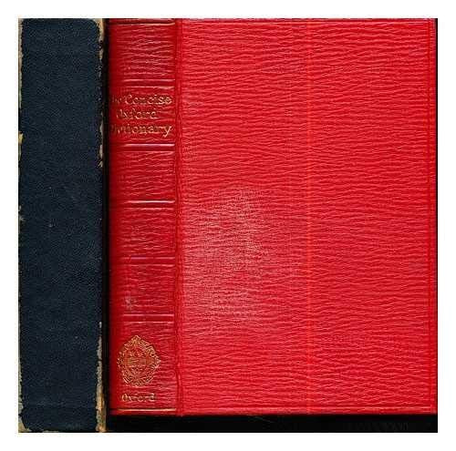 The Concise Oxford Dictionary of Current English