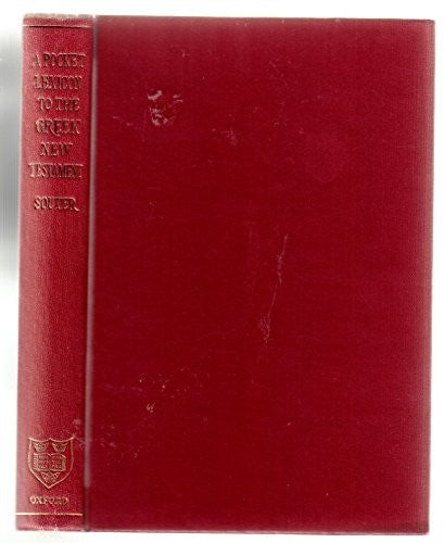 A Pocket Lexicon to Greek New Testament