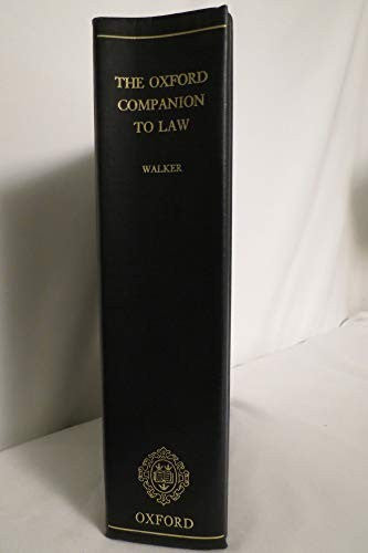 Oxford Companion to Law