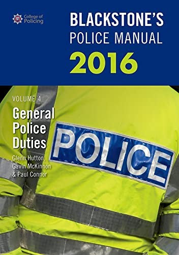Blackstone's Police Manual