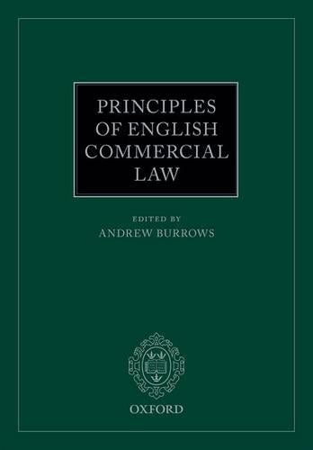Principles of English Commercial Law