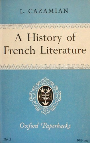 History of French Literature