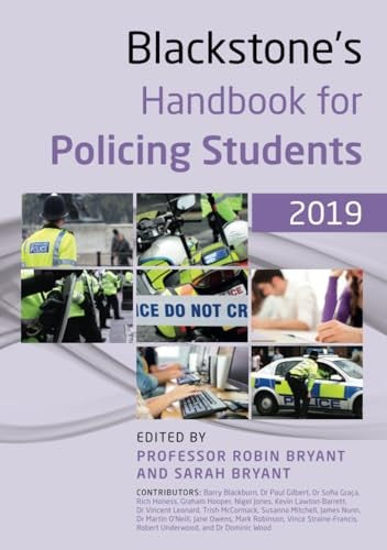 Blackstone's Handbook for Policing Students 2019