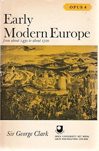 Early Modern Europe from About 1450-1720