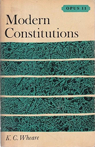 Modern Constitutions