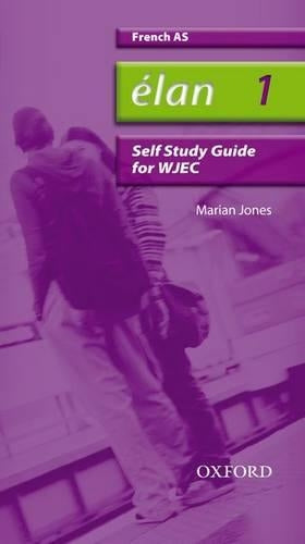 Elan: 1: AS WJEC Self-study Guide with CD-ROM