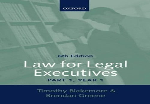 Law for Legal Executives