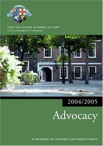 Advocacy 2004/2005