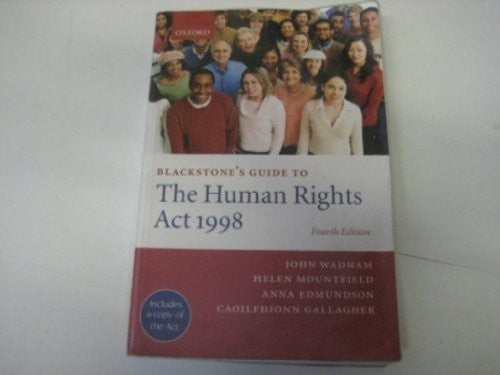 Blackstone's Guide to the Human Rights Act 1998