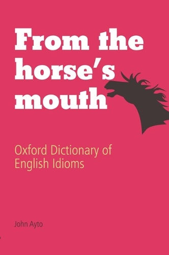 From the Horse's Mouth