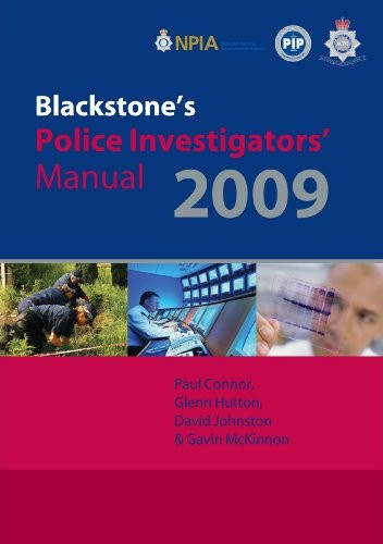 Blackstone's Police Investigators' Manual