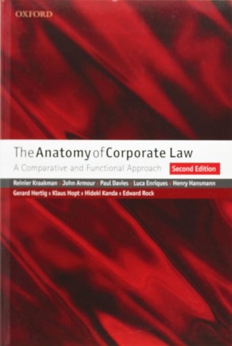 The Anatomy of Corporate Law