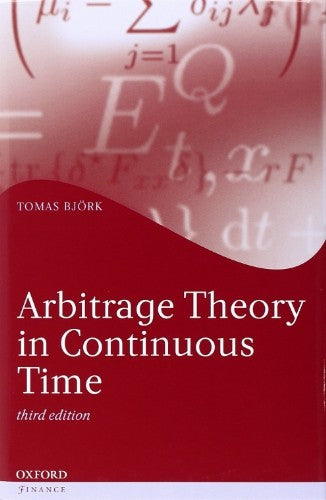 Arbitrage Theory in Continuous Time