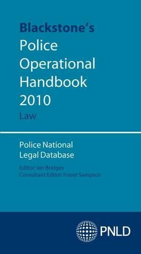 Blackstone's Police Operational Handbook: Law