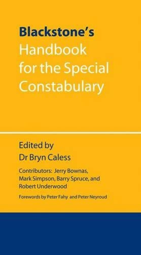 Blackstone's Handbook for the Special Constabulary