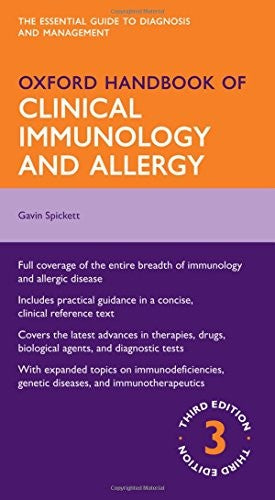 Oxford Handbook of Clinical Immunology and Allergy