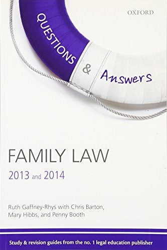 Questions & Answers Family Law 2013 and 2014