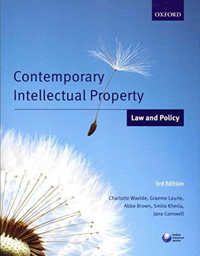 Contemporary Intellectual Property: Law and Policy