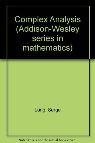 Complex Analysis