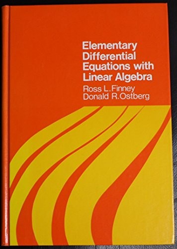 Elementary Differential Equations