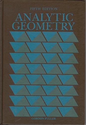 Analytic Geometry