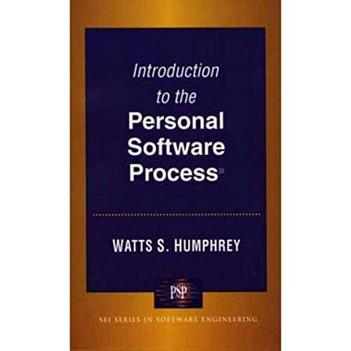 Introduction to the Personal Software Process(sm)