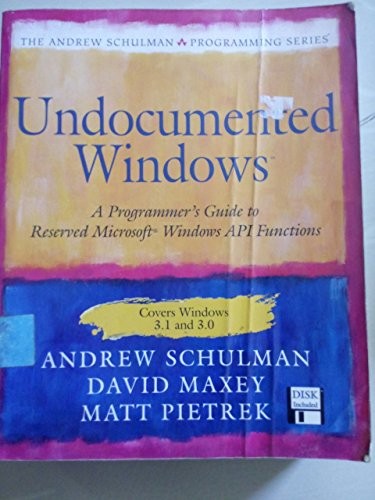 Undocumented Windows